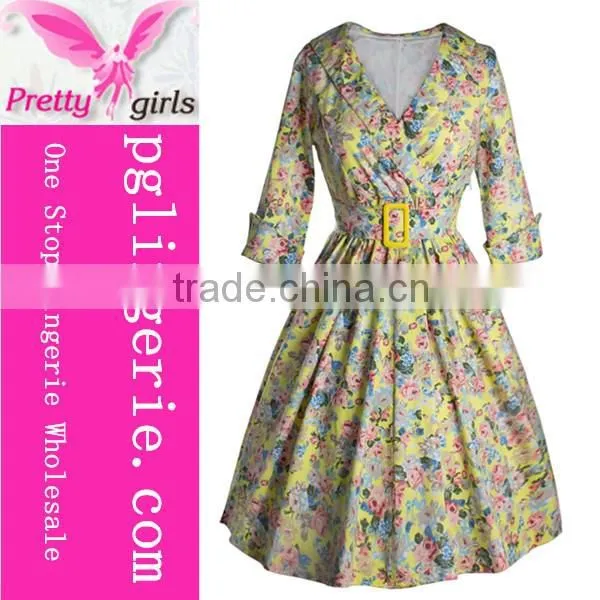 Competitive Price Woman Dress Fashion 2016