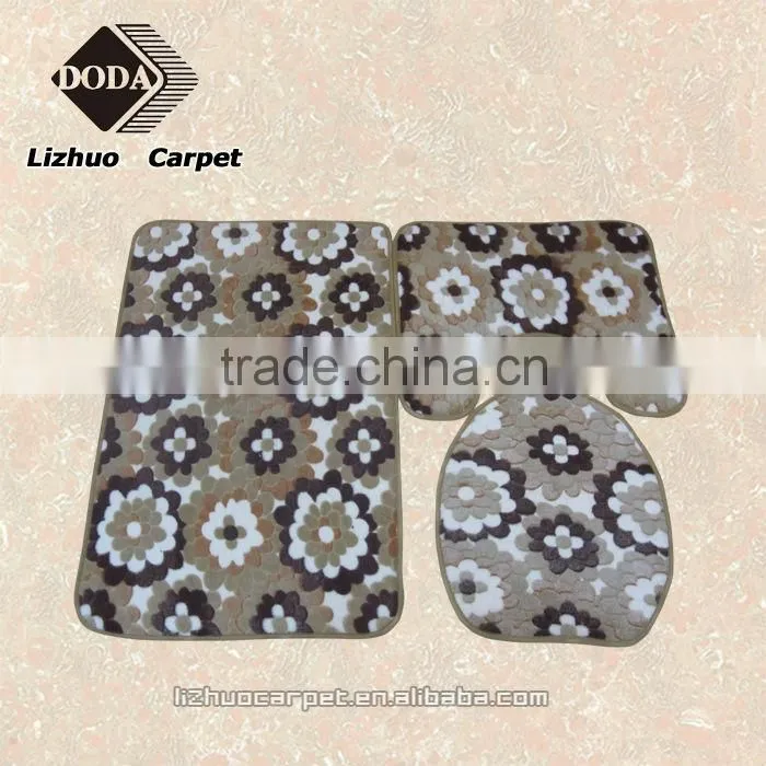 Soft Mat/Rug Bathmat 3pcs Carpet