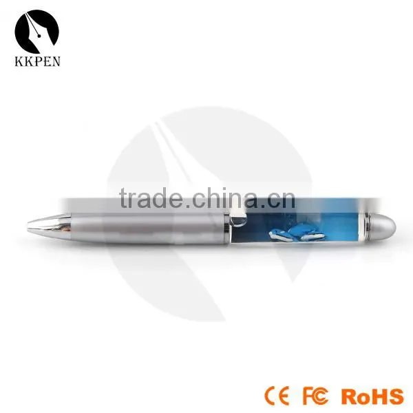 Custom 2D/3D Floater Liquid Pen Liquid Ballpoint Pen
