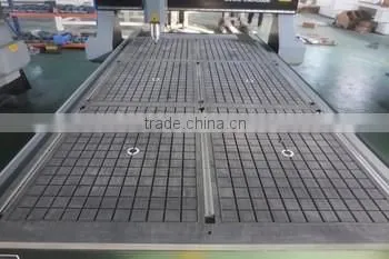 DL1325 3d cnc router wood machine with thicken frame and vacuum adsorb table China shandong jinan manufactory