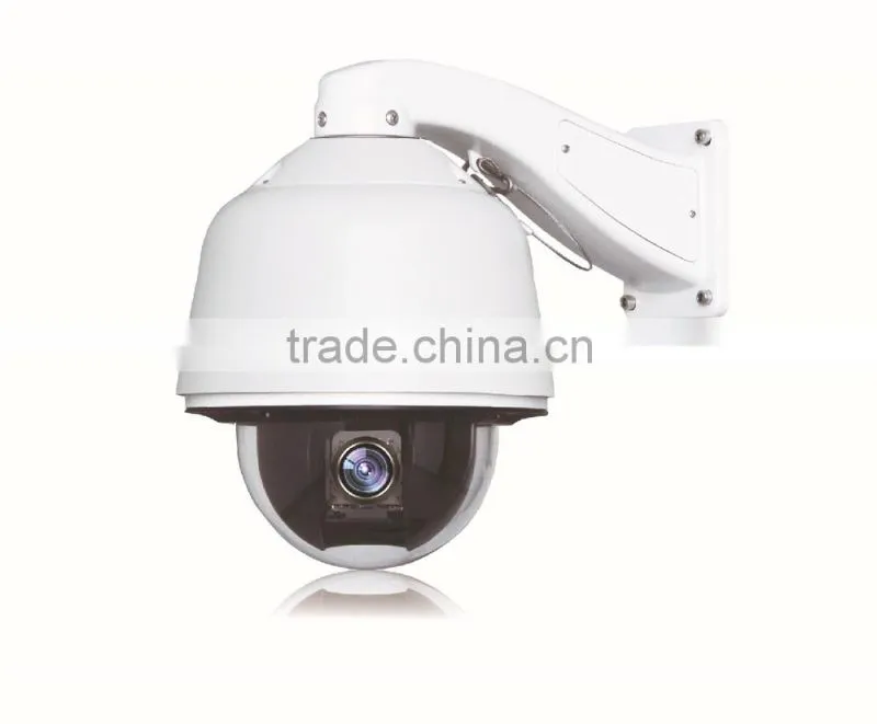 waterproof IP66 Auto tracking color cmos pc camera PTZ security camera