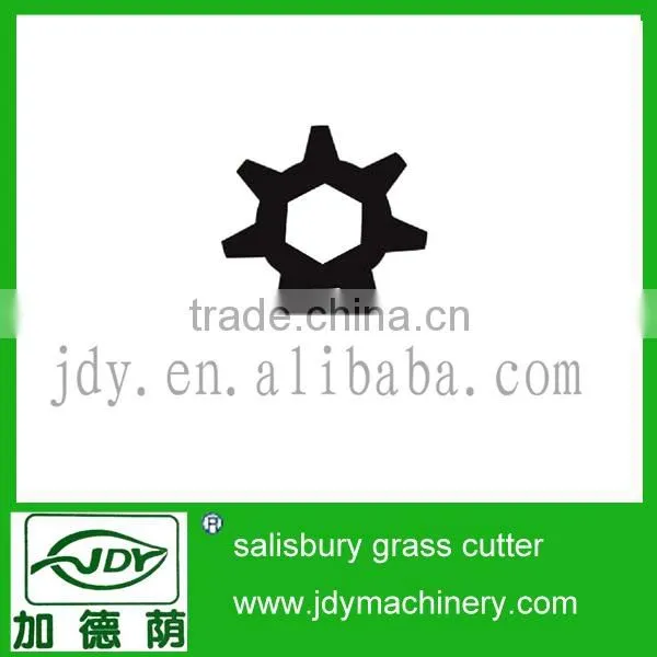 Rubber track for lawn mower, chain saw, lawn tractor, salisbury grass cutter