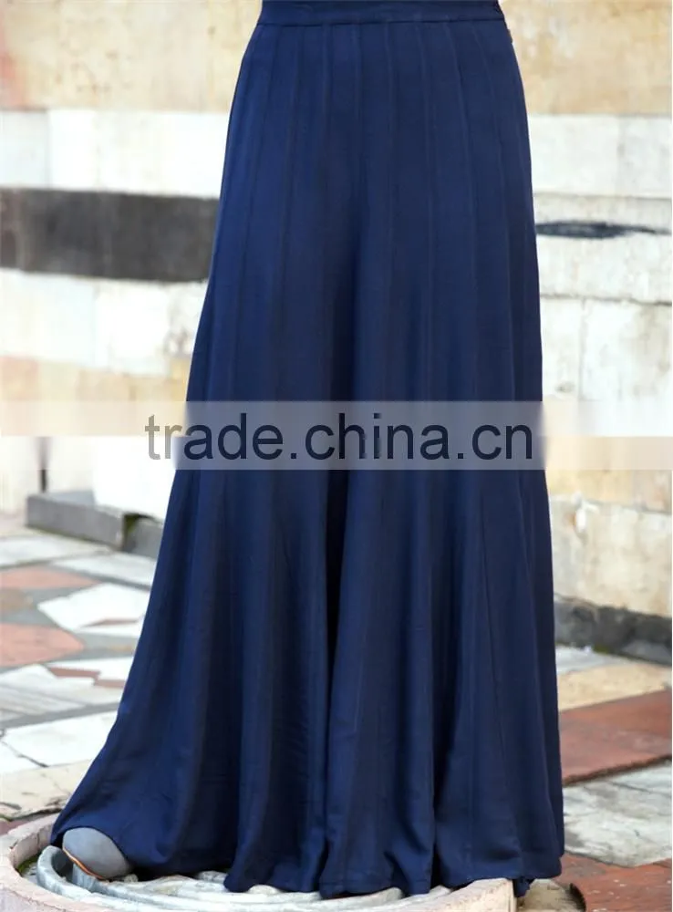 OEM service China factory custom made Wholesale muslim abaya solid skirt