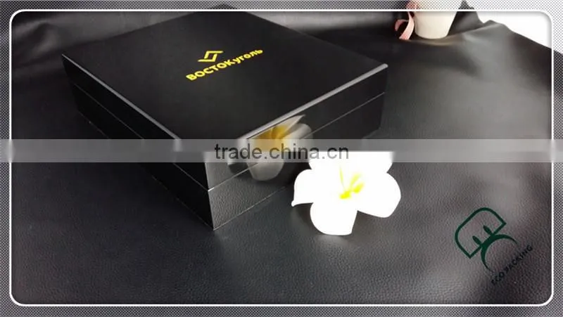 Custom wooden packing box wooden box with divider