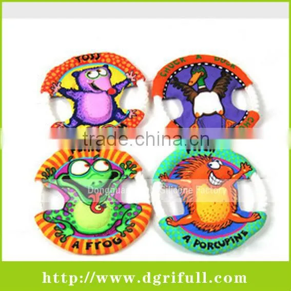 Large size silicone rubber flying disc