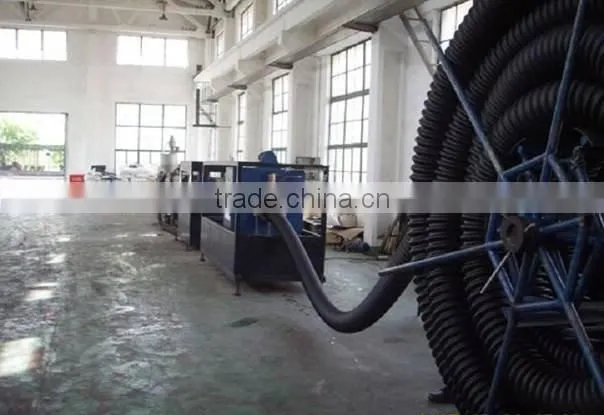 PE Carbon Spiral Reinforcing Pipe production line