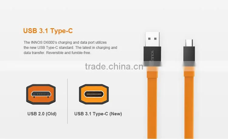 INNOS D6000 6000mAh Qualcomm Snapdragon 615 1.5GHz Octa Core 5.2 Inch JDI FHD Screen Android 5.0 4G LTE Smartphone