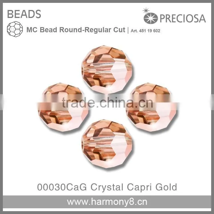 Round Crystal Beads Regular Cut 10mm glass stone for Wedding Dress