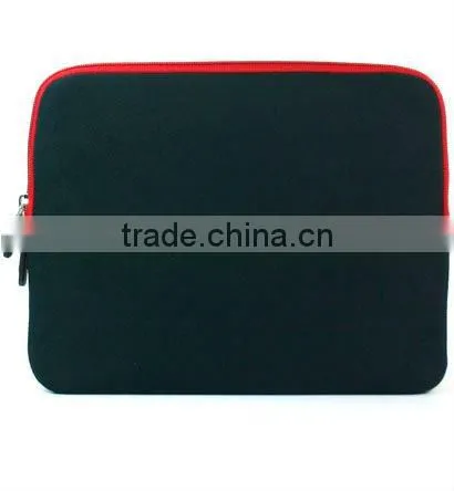 Factory customized Neoprene computer sleeve case cover for 12'' laptop