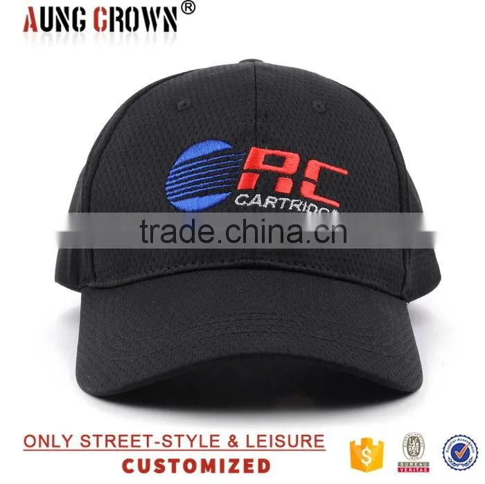 6 panel custom adjustable sports baseball caps