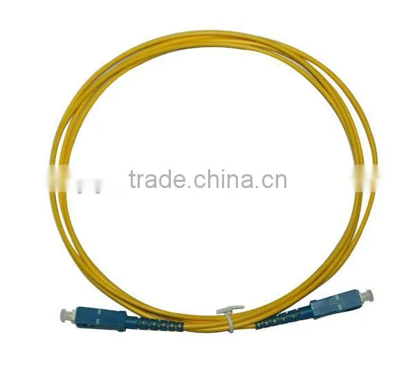 indoor PVC fiber optic patch cable for FTTH solution