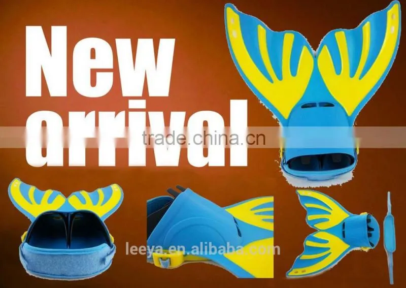 New Arrival scuba diving flipper mermaid tail swim monofins for children