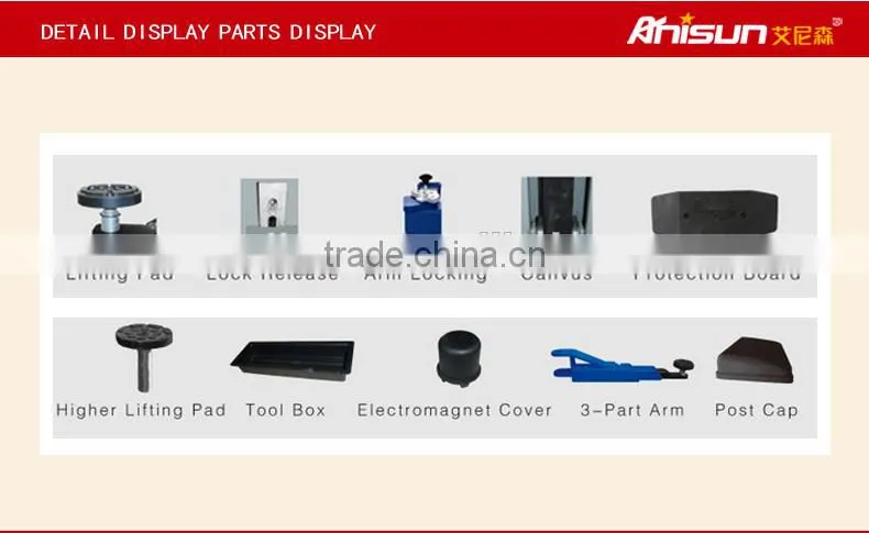 China hydraulic cheap car lifts two post 4000kg