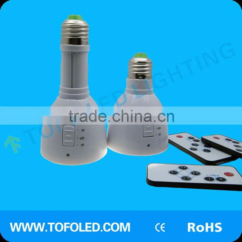 india price B22/ E27 4w rechargeable led bulb