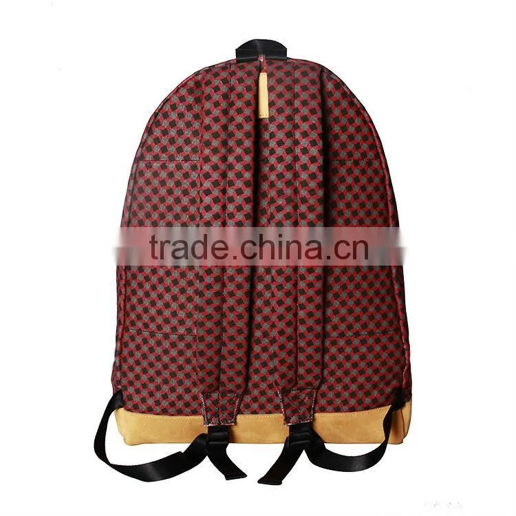New Arrival 2016 Men Canvas Laptop Backpack