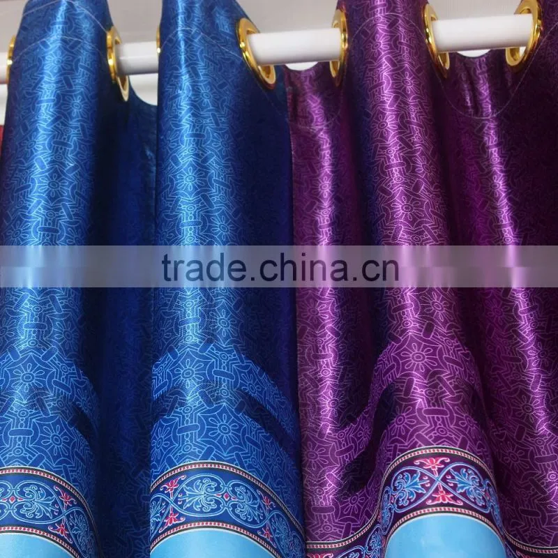 2016 New style colorful blackout fabrics/window shade blinds