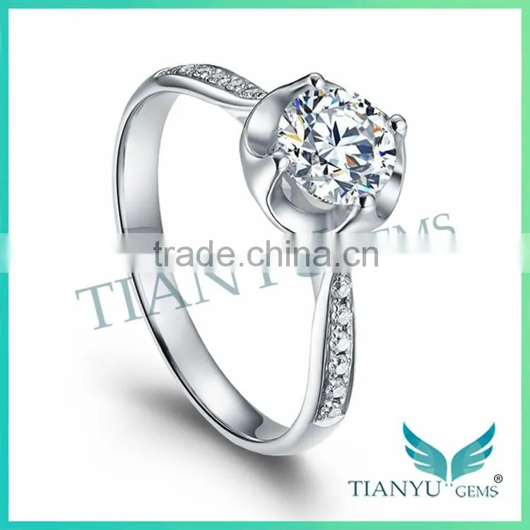 moissanite 89 facets forever brilliant jewelry moissanite 1 carat ring anniversary rings