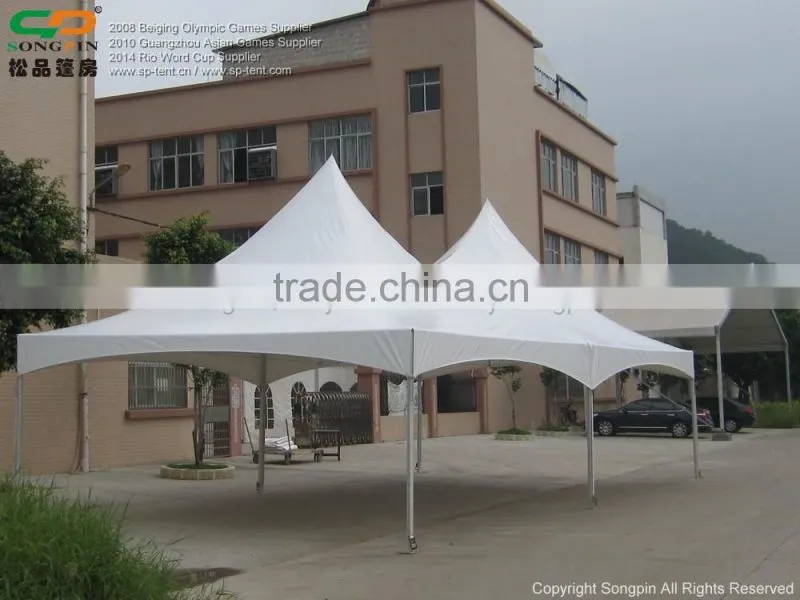 5x10m outdoor transparent pvc wall exhibition tent with pvc window for commercial activity
