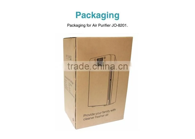 HEPA Air Purifier JO-8201 with 6-stage Purification and Dual Air Quality Sensor