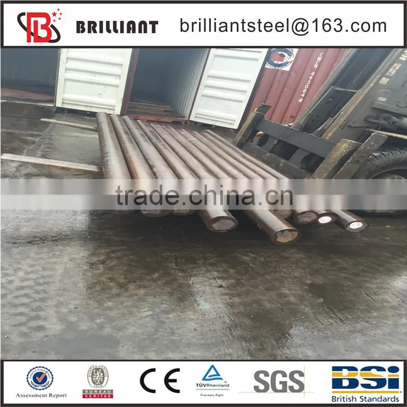 chrome plated round bar/bronze round bar/round bar steel en8 en9