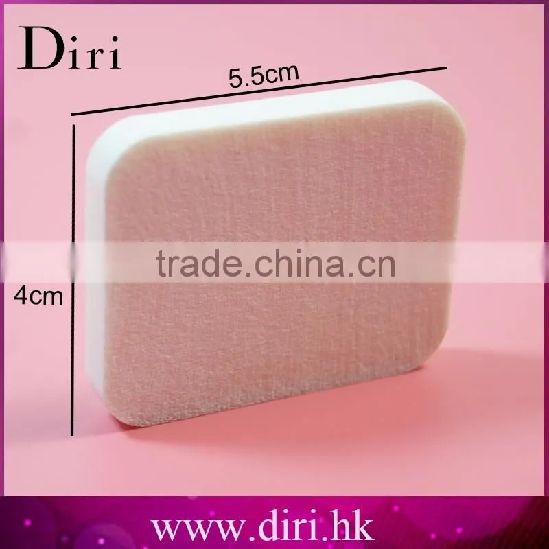 Wholesale makeup puff wet or dry use square makeup puff