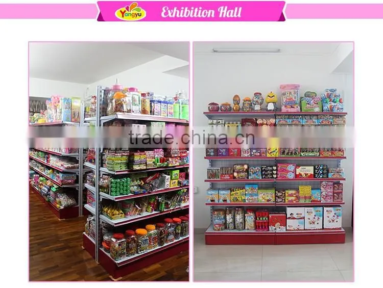 Colorful chewing gum fruity flavors chewing gum candy
