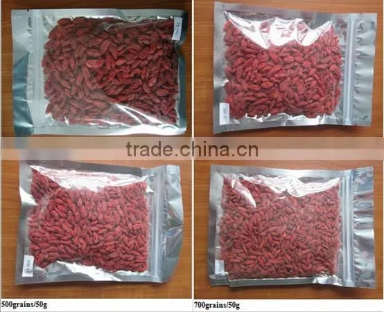 2016 new arrival organic goji berries organic