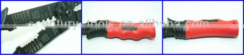 carbon alloy wire stripper plier perforating hand tools