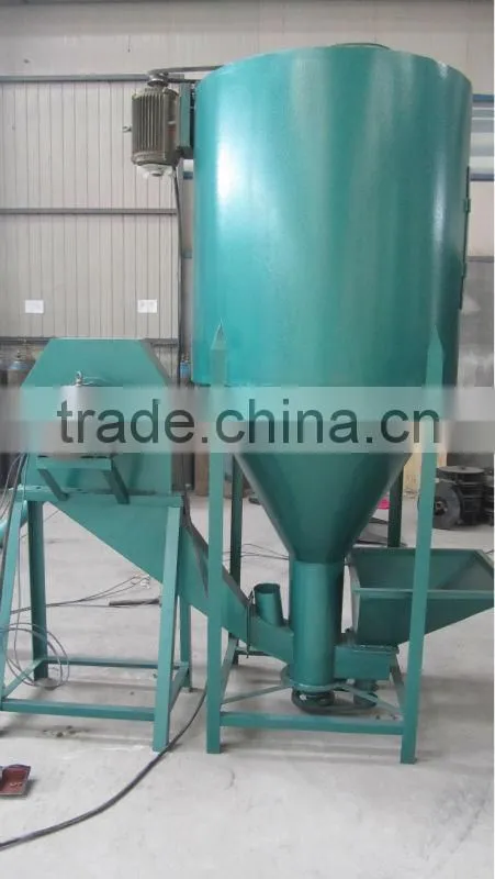 vertical type animal feed grinder and mixer / animal feed mill mixer /086-13181380490