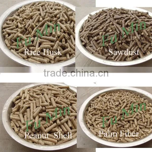 Complete line 1t per hour machine to make wood pellets