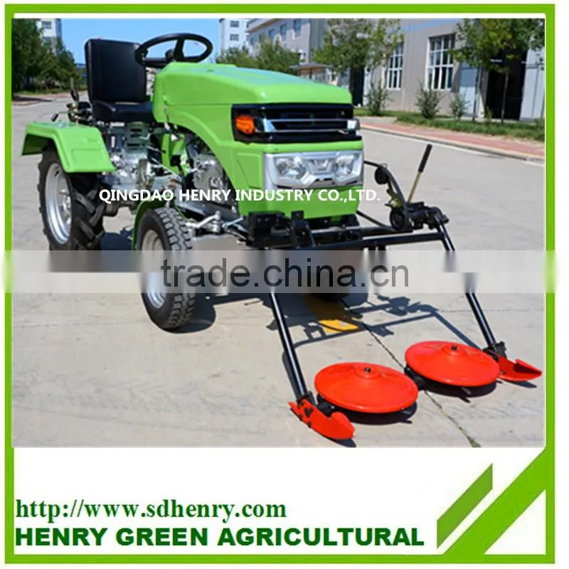 mini tractor with rotary tiller