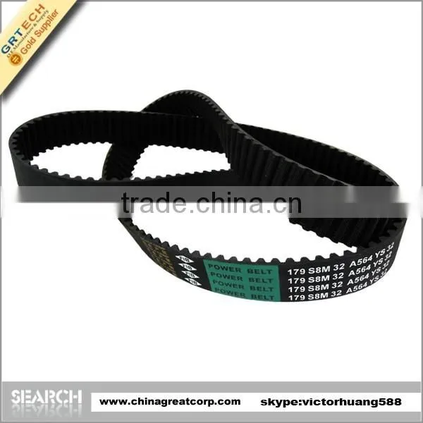 179S8M32 auto car timing belt factory