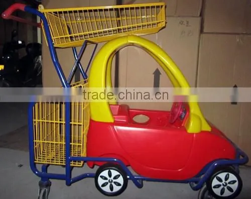 convenience store/shop gondola with plastic shelf labels