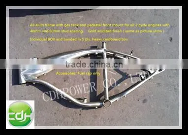 2 stroke 80cc engine kit for the bicycle frame/alum frame/bicycle frame
