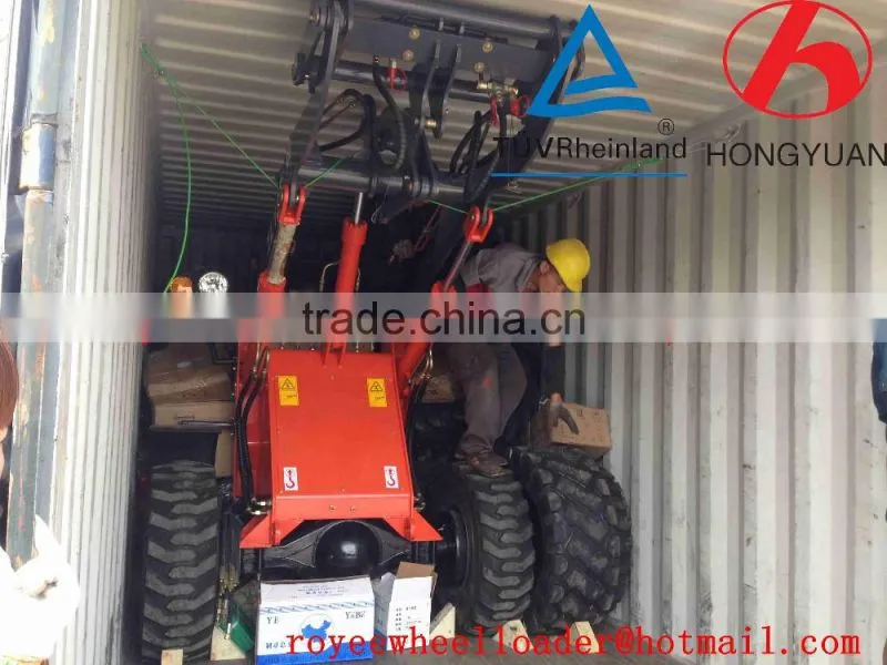 ZL10F Compact Wheel Loader with CE for Germany Market