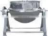 50 gallon tilting jacketed cooking pot with Teflon scrapers