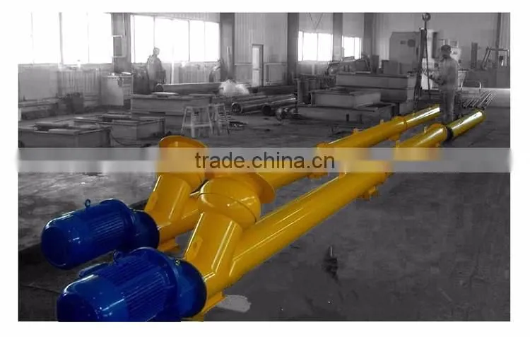Tubular screw conveyor