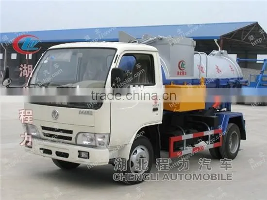 5 ton Sewage Suction Truck, 5000 liter vacuum sewage tank truck, 5000 liters sewage suction tanker truck.