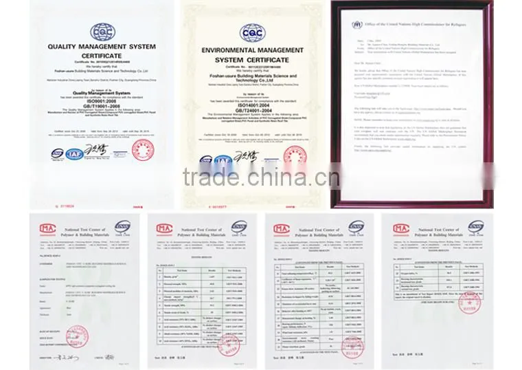 Hot sale clear fiberglass reinforced polyester roof tile