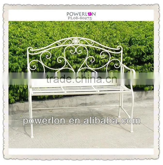 Contryside Vintage Metal outdoor garden bench