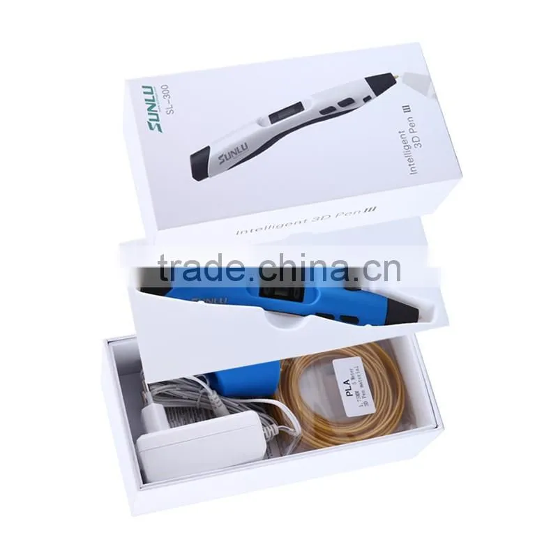 High quality 3D Printing Pen With Free Filament 3D pen with CE ROHS FCC DIY 3d printer pen