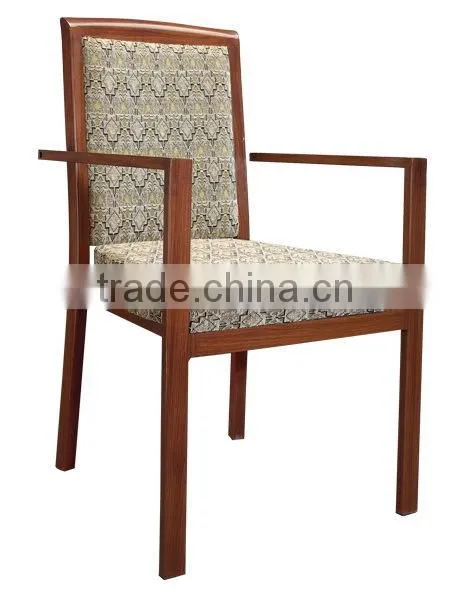 Comfortable armrest cafe chair