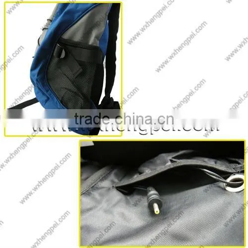 novelty solar charge backpack