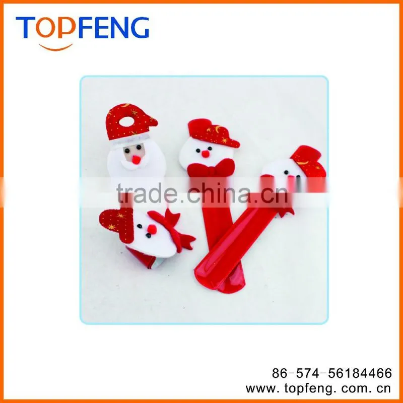 Promotional slap bracelet cheap slap band Christma style,christmas slap bracelet,christmas gifts