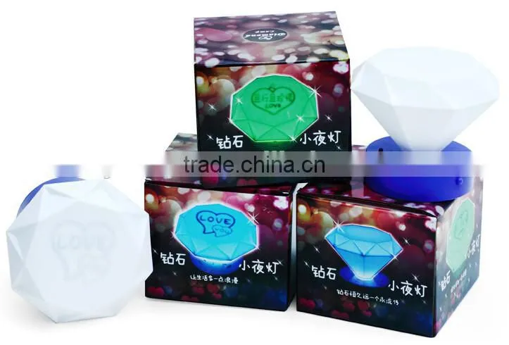 Supply creative fashionDiamond LED small Night light / lamp --Happy birthday