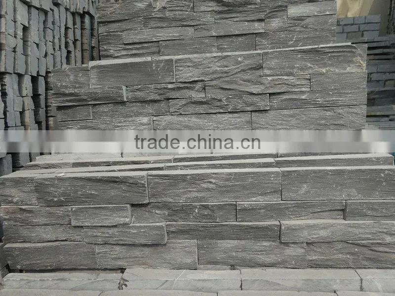 The mushroom stone of wall stone,the building stone,slate
