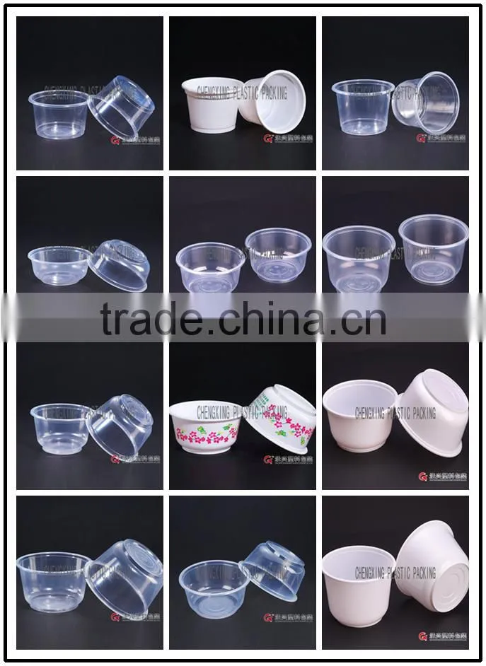 95mm Disposable clear plastic dome lids for coffee cup