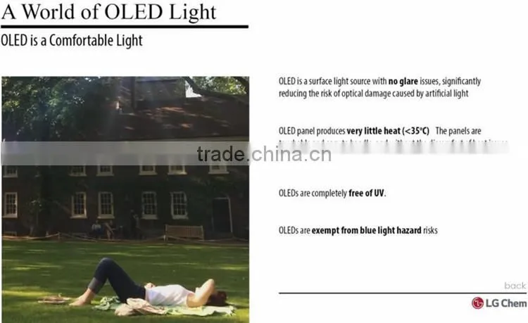 LG Warm Color SKY oled eye protection lamp