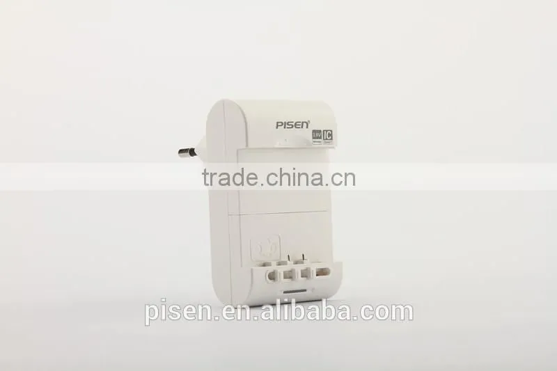 Pisen Stretchable 3.8V Foldable EU Plug Smart Automatically Identification Charger for Mobile Phone Mobile Phone Battery