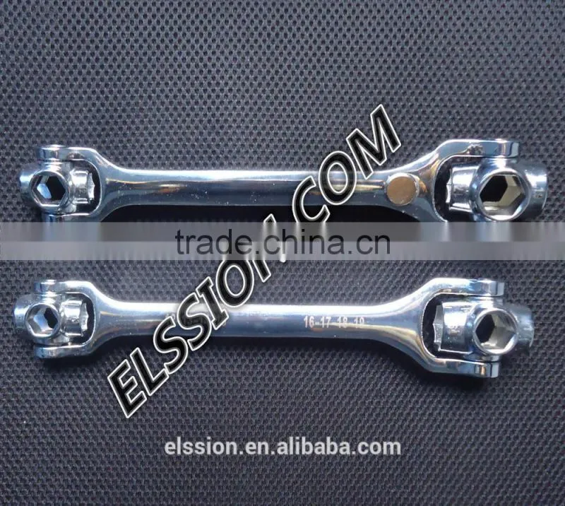 High quality 8 in 1 Dog Bone Socket Wrench with Magnetism